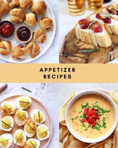 50 + Appetizer Recipes