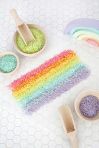 Make Rainbow Rice in 5 Minutes!